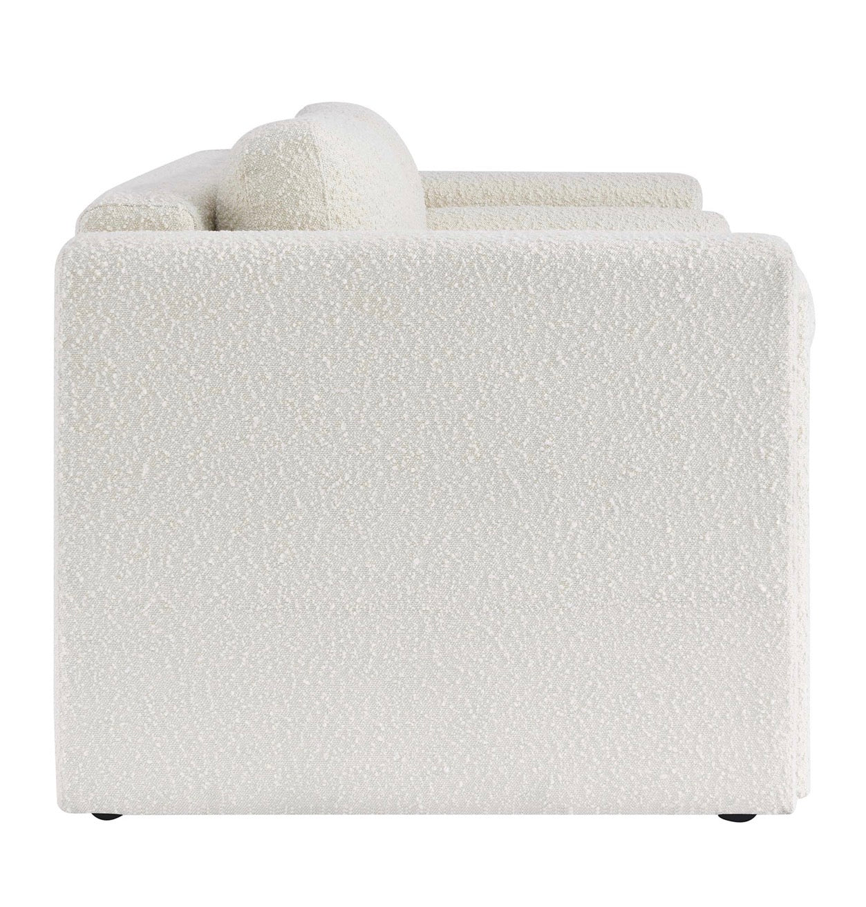 Visible Boucle Crema Loveseat