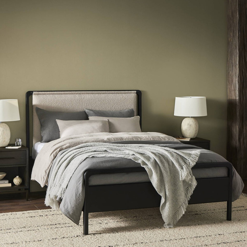 Rosedale Negro Cama