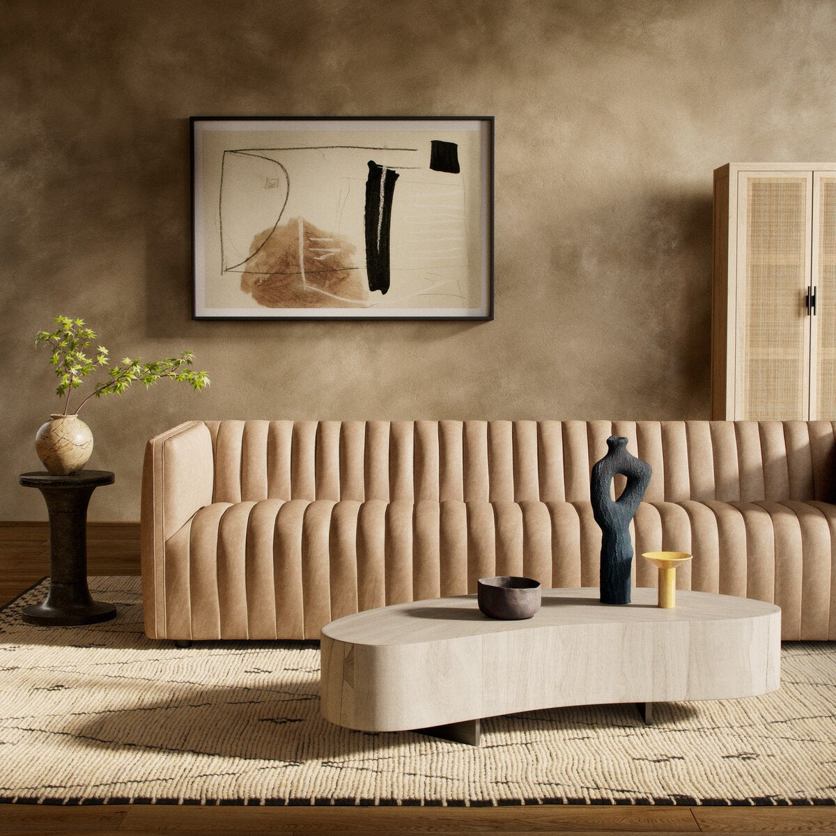 Augustine Cuero Top Cafe Sofa