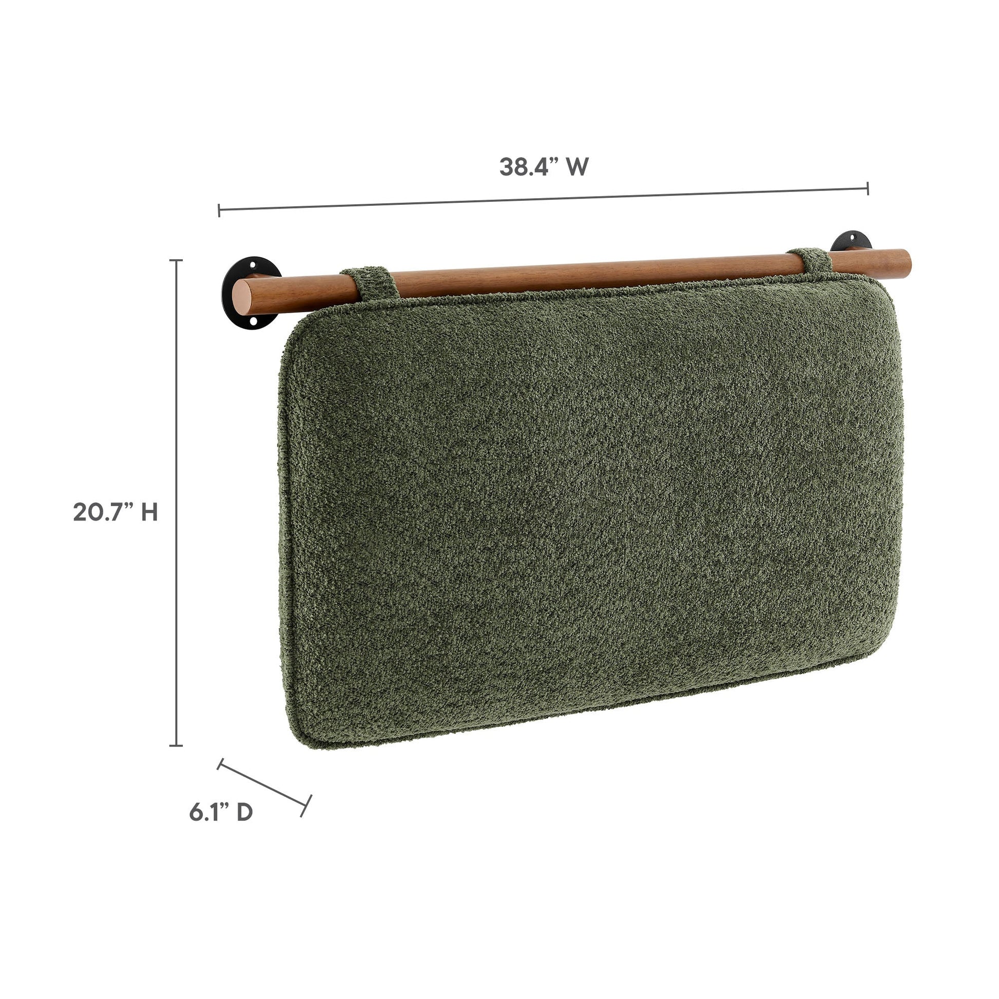 Anela Chenille Cabecera Twin