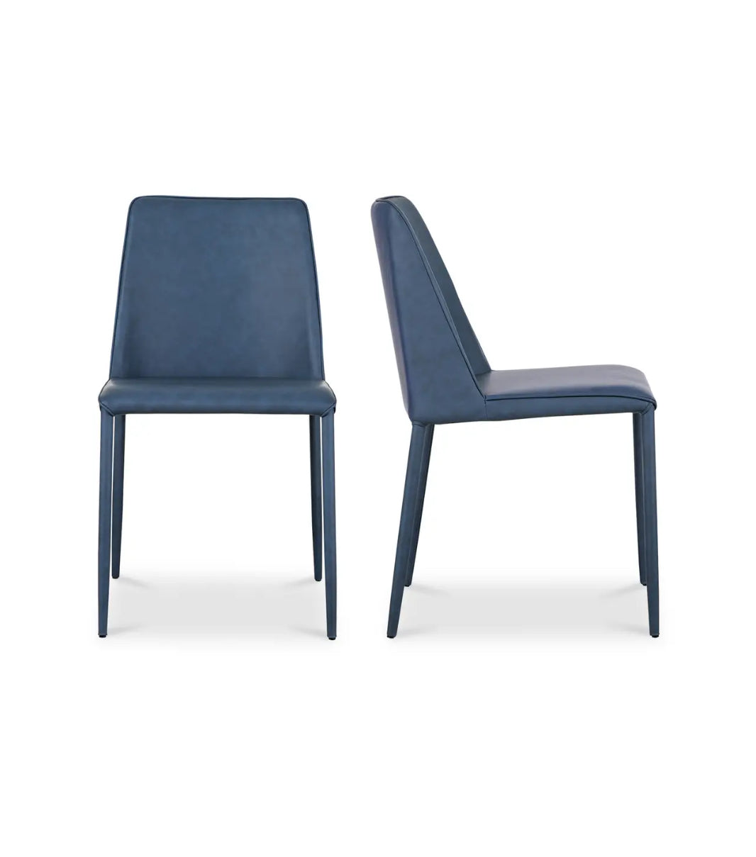 Nora Azul Set de 2 Silla de comedor