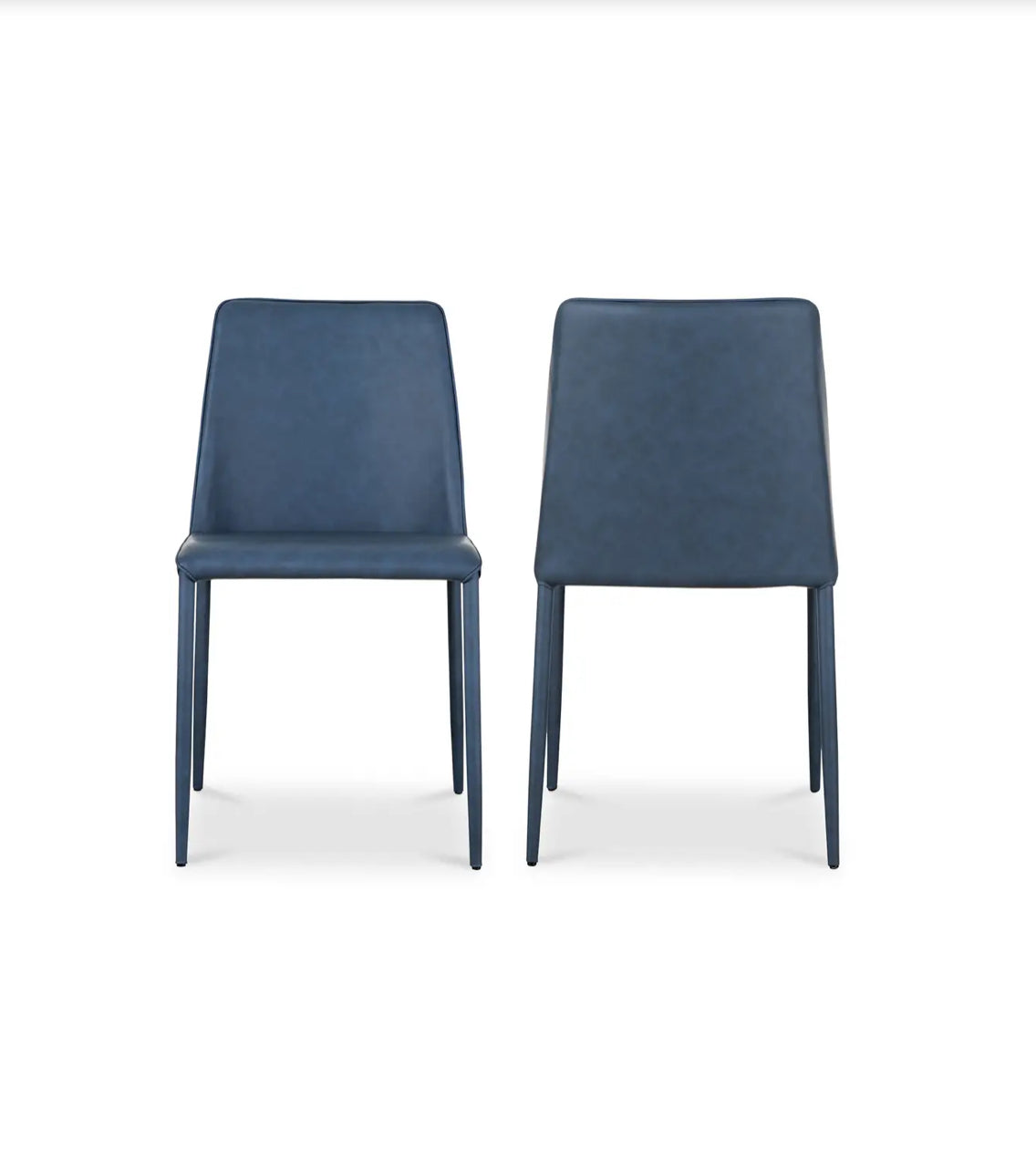 Nora Azul Set de 2 Silla de comedor