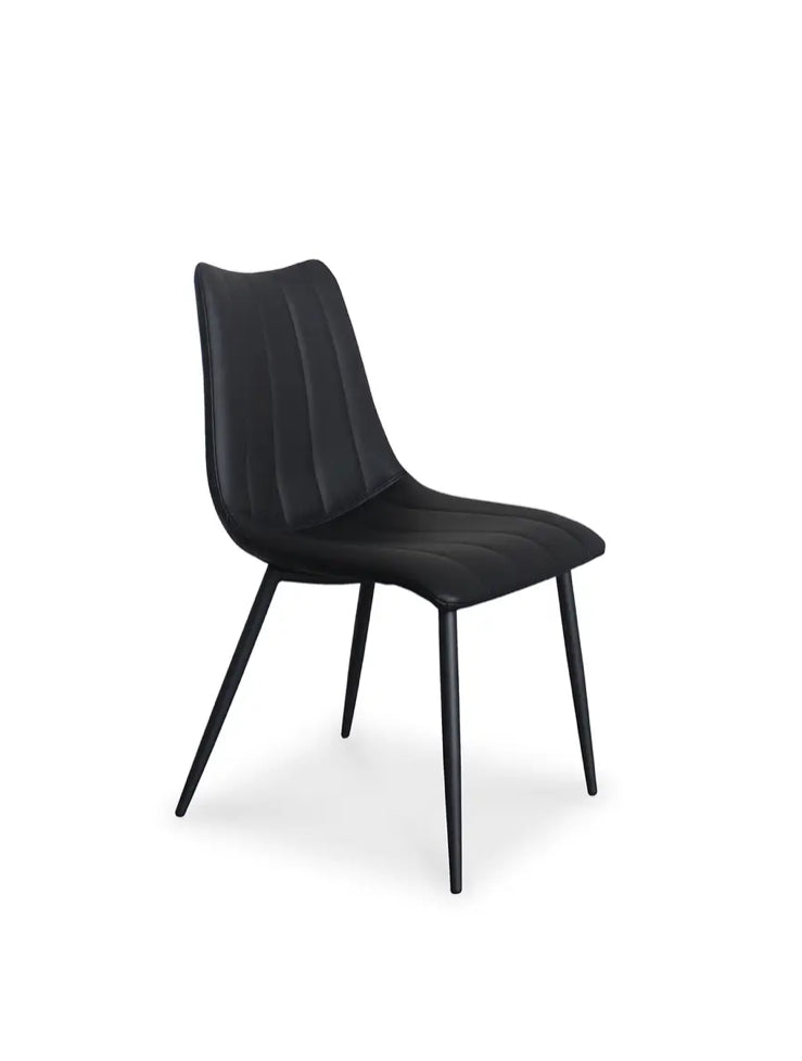 Alibi Negro Set de 2 Silla de comedor