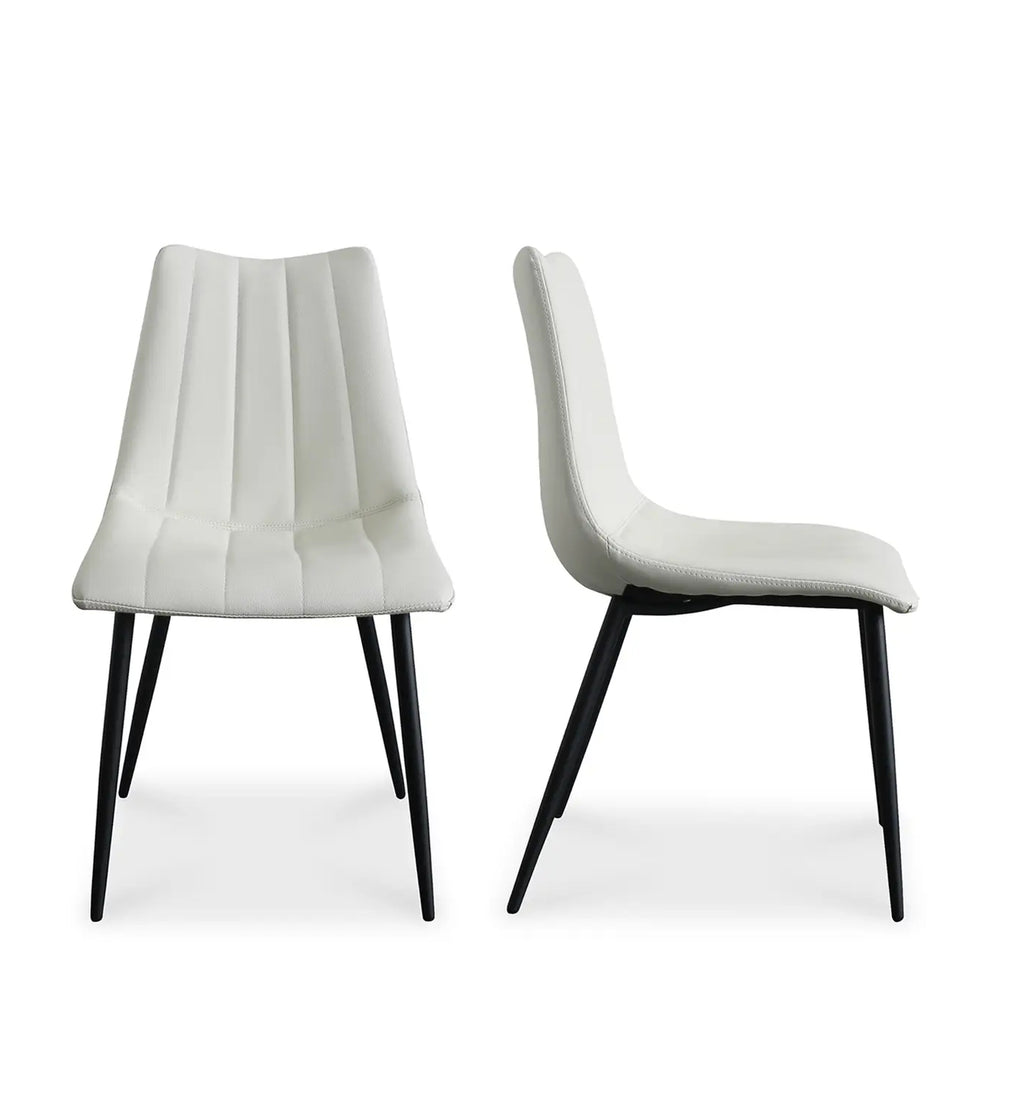 Alibi Blanco Set de 2 Silla de comedor