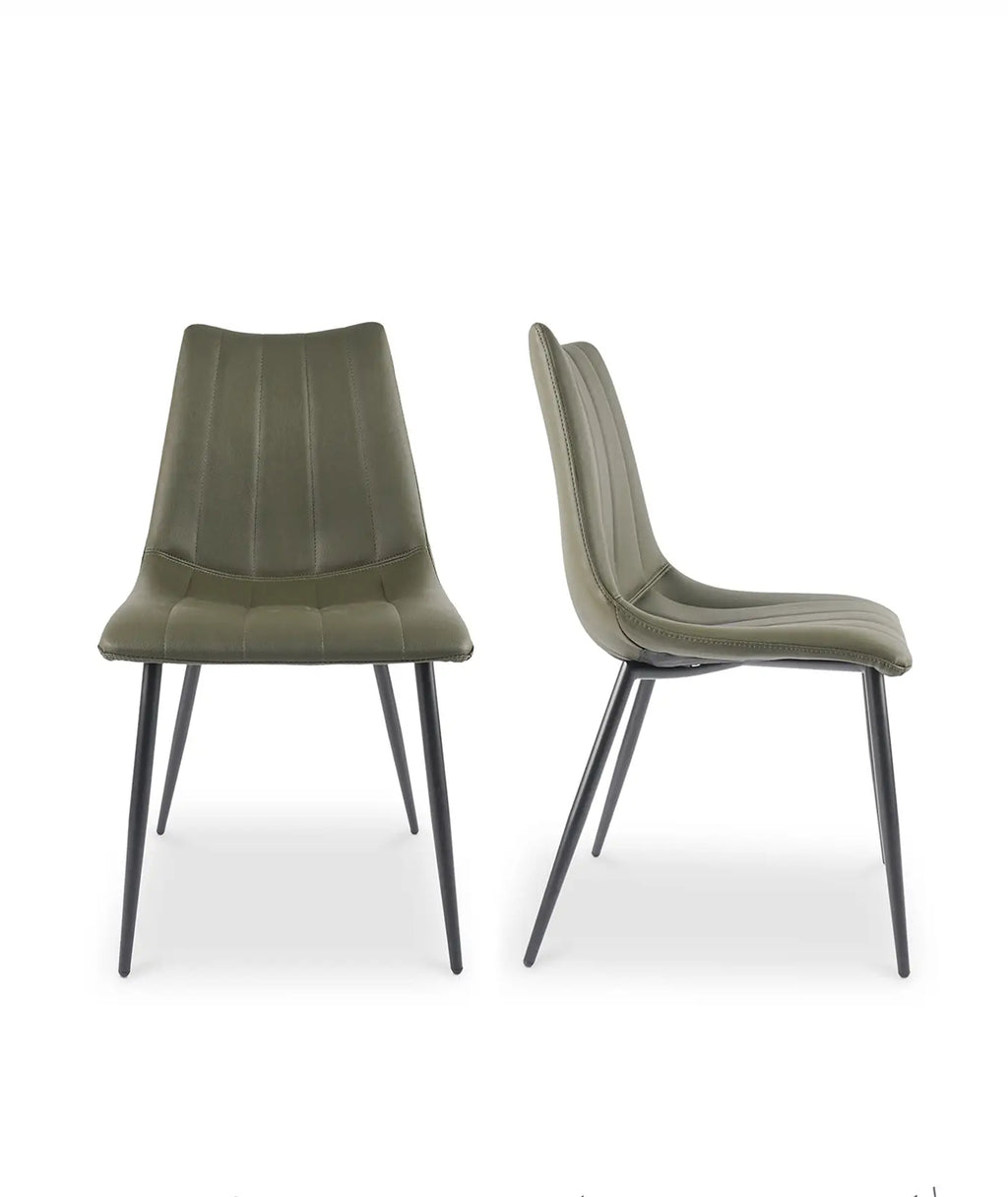 Alibi Verde Set de 2 Silla de comedor