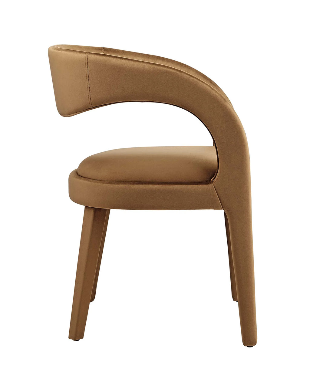 Pinnacle Camel Set de 2 Silla de comedor
