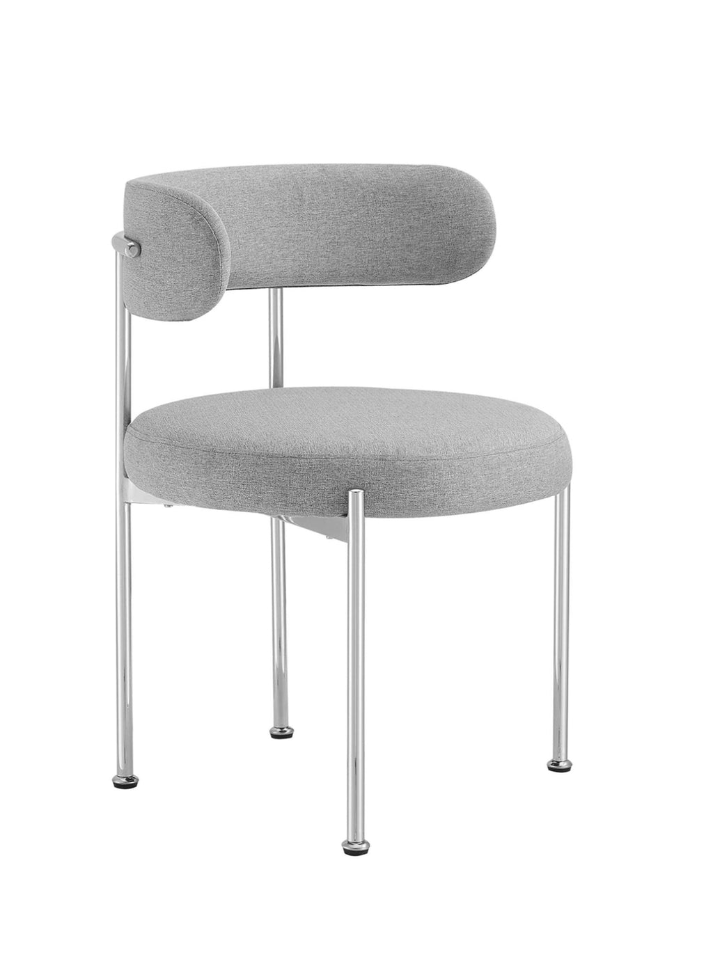 Albie Gris Set de 2 Silla de comedor
