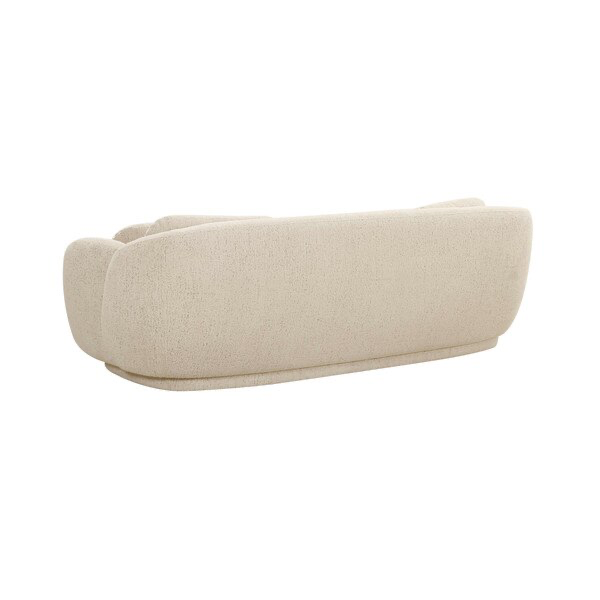 Misty Boucle Ivory Sofa