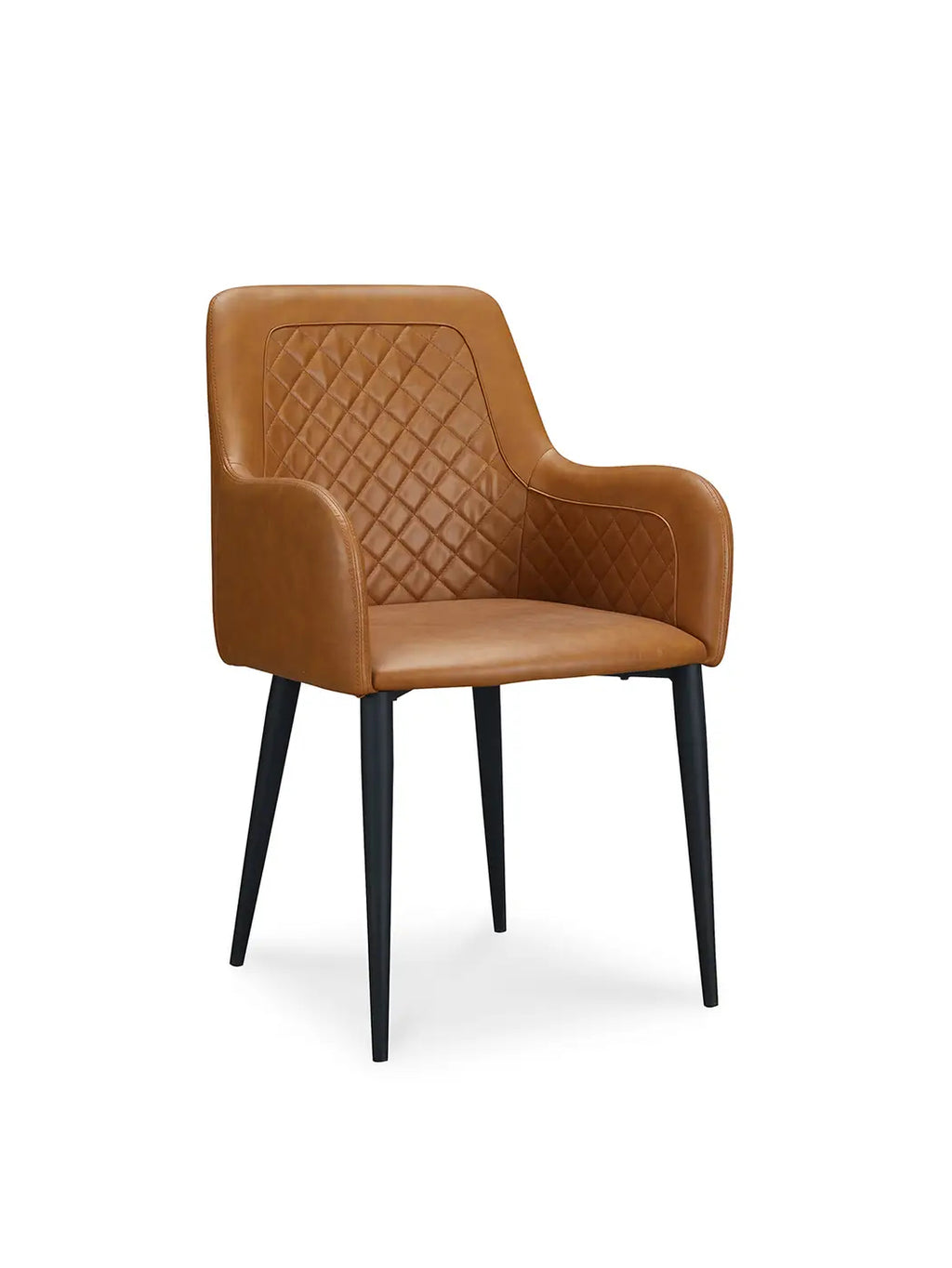 Cantata Vegan Leather Café Set de 2 Silla de comedor