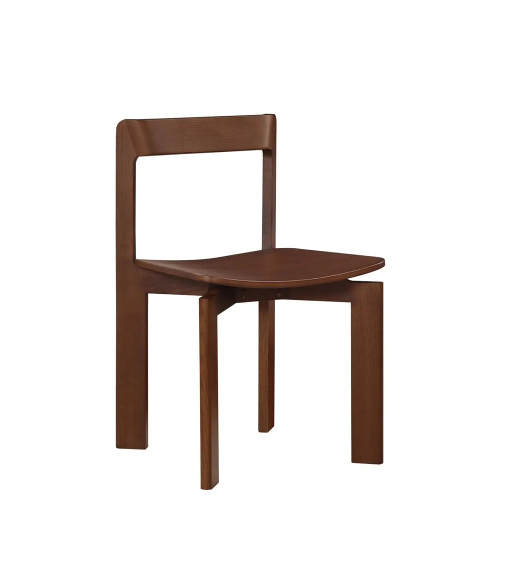 Daifuku Nogal Set de 2 Silla de comedor