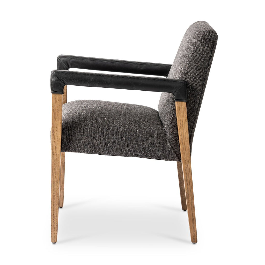 Reuben Gris Oscuro Silla de comedor