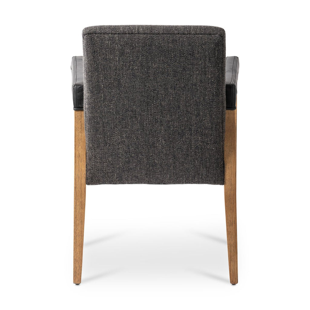 Reuben Gris Oscuro Silla de comedor
