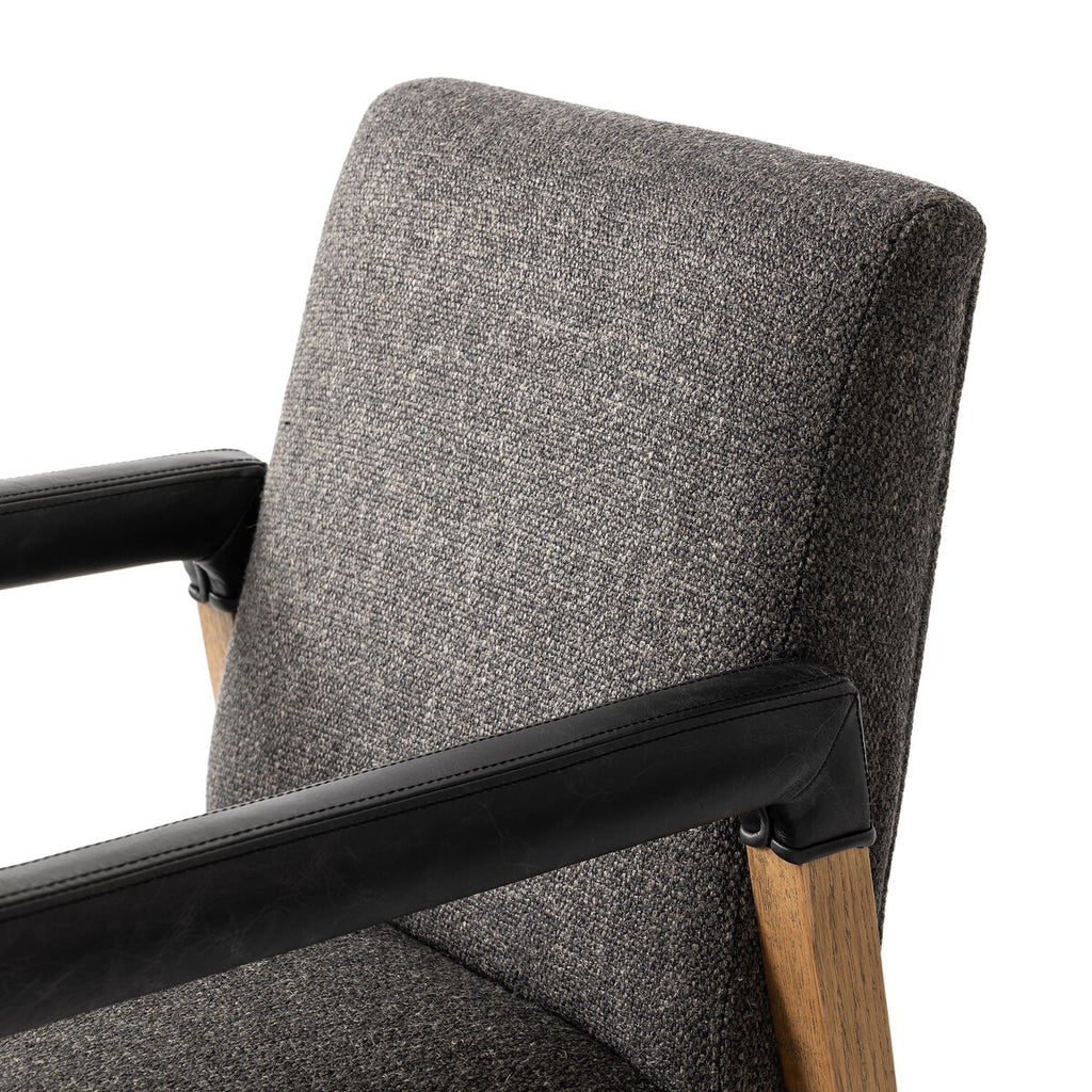 Reuben Gris Oscuro Silla de comedor