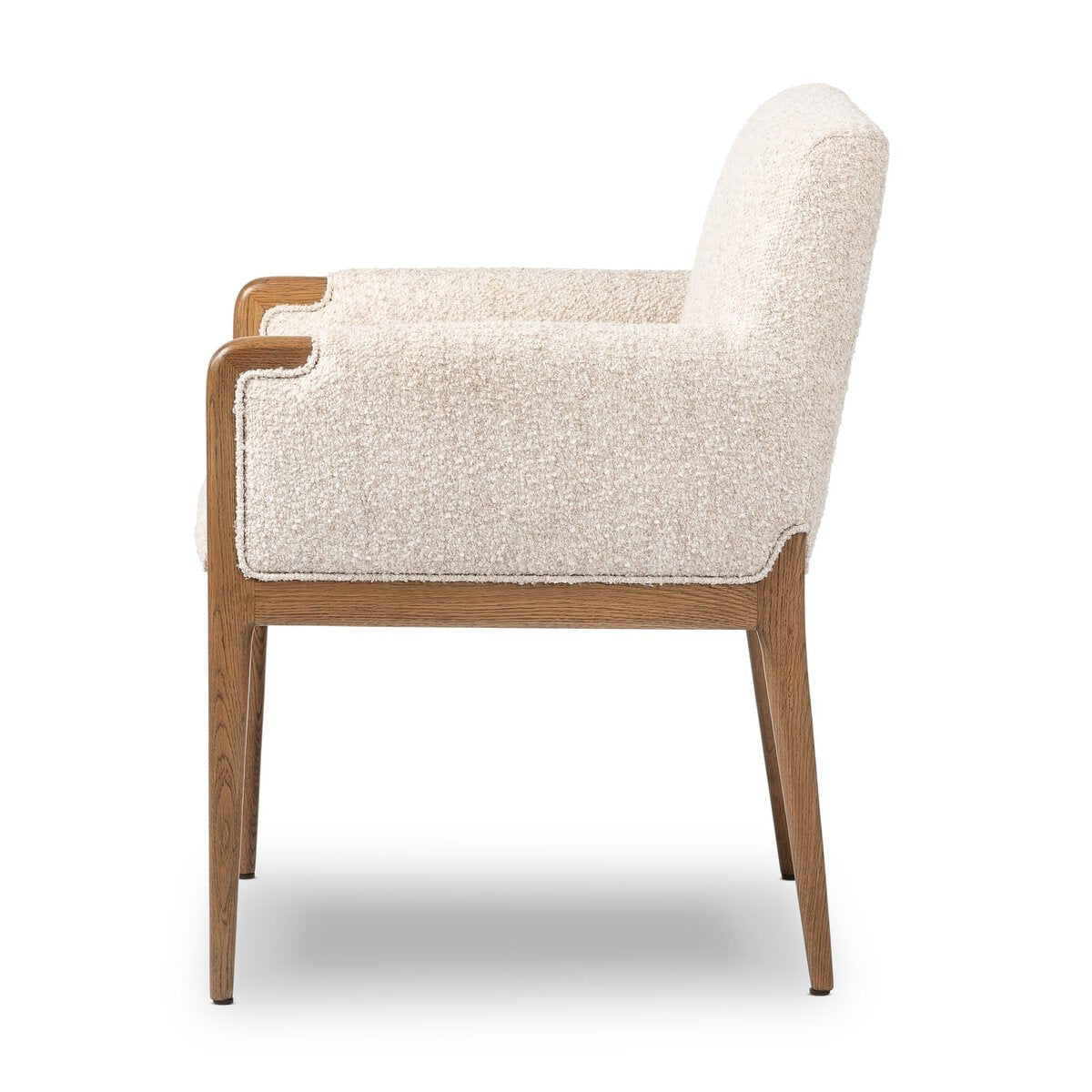 Ledger Crema Silla de Comedor
