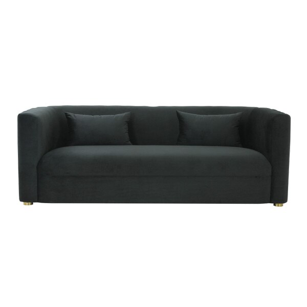 Callie Velvet Negro Sofa
