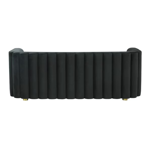 Callie Velvet Negro Sofa