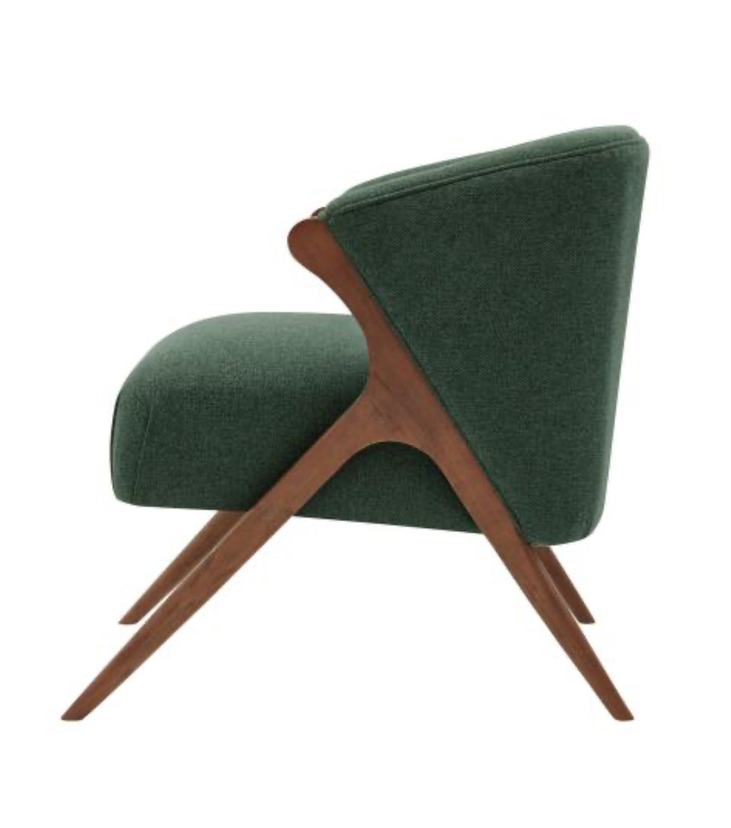 Florence Verde Lino Silla de Acento