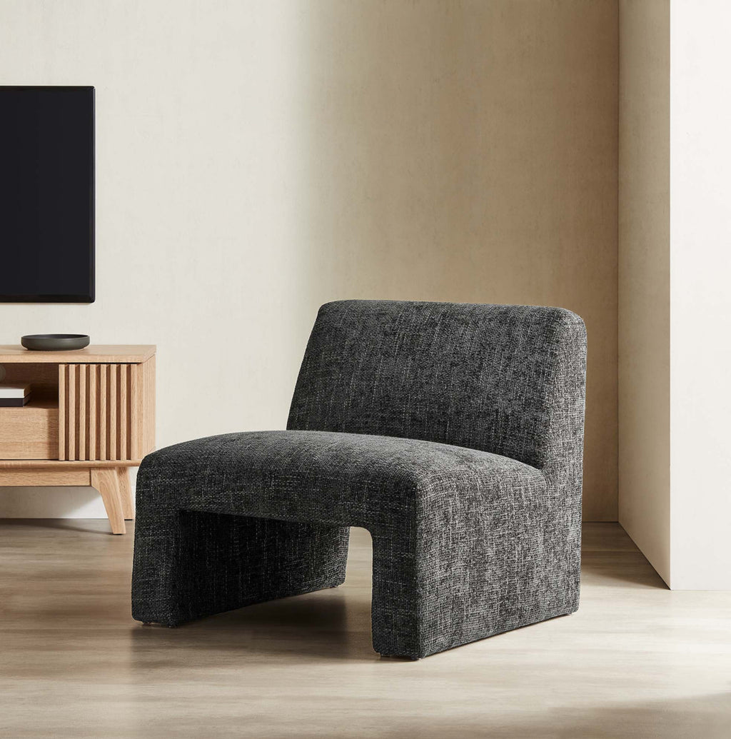 Amita Charcoal Silla de Acento
