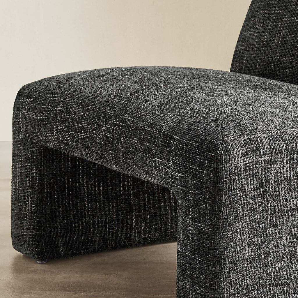 Amita Charcoal Silla de Acento