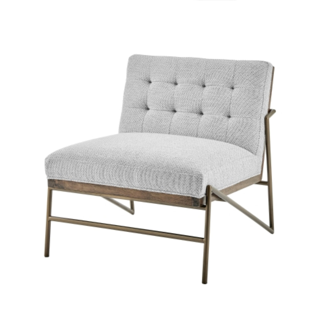 Marlow Lino Gris Silla de Acento