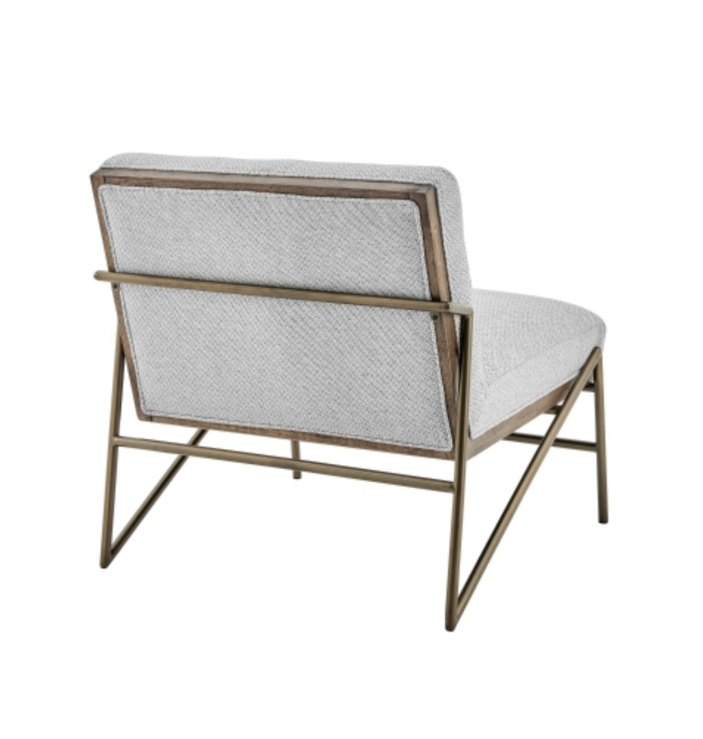 Marlow Lino Gris Silla de Acento