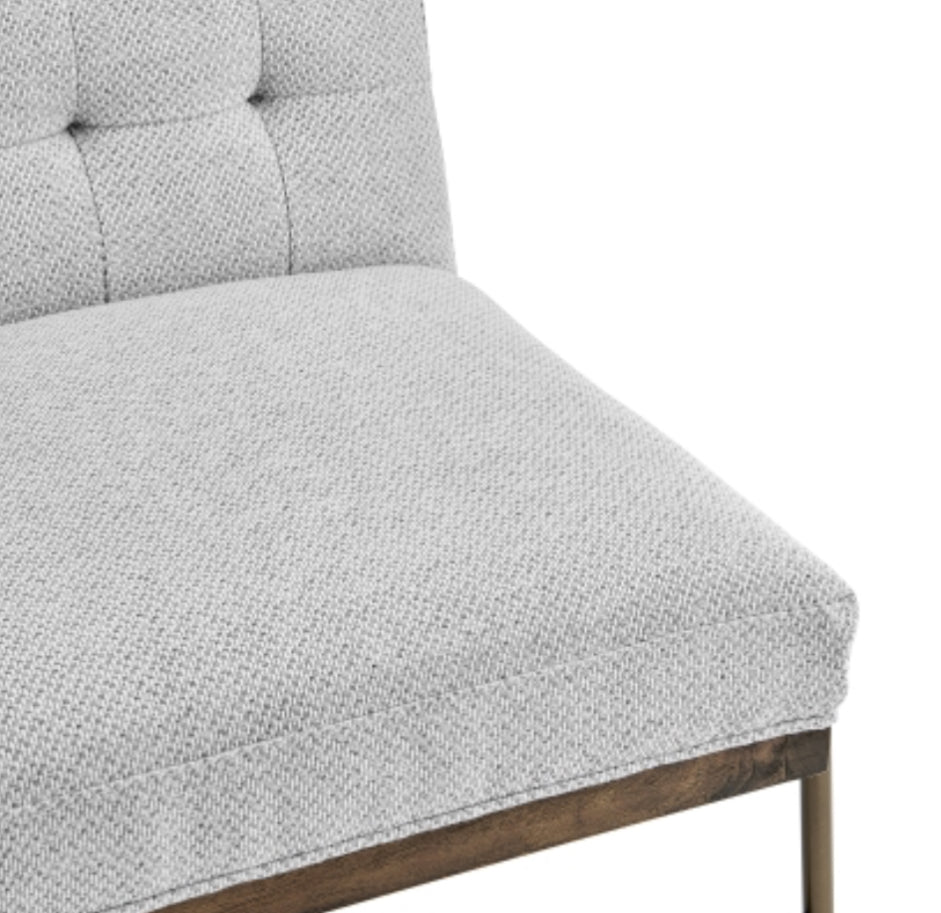 Marlow Lino Gris Silla de Acento