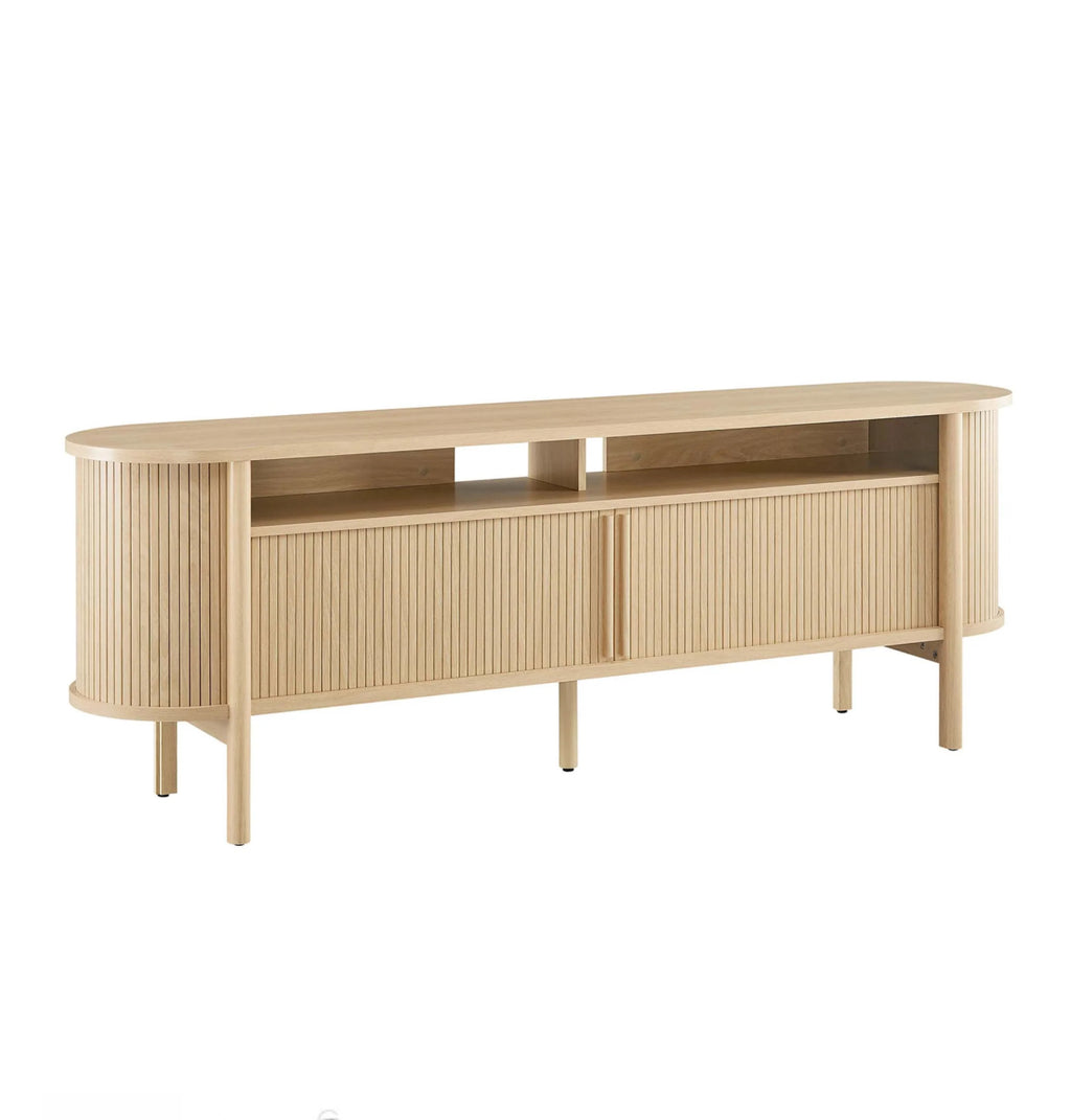 Cadence Natural TV Stand