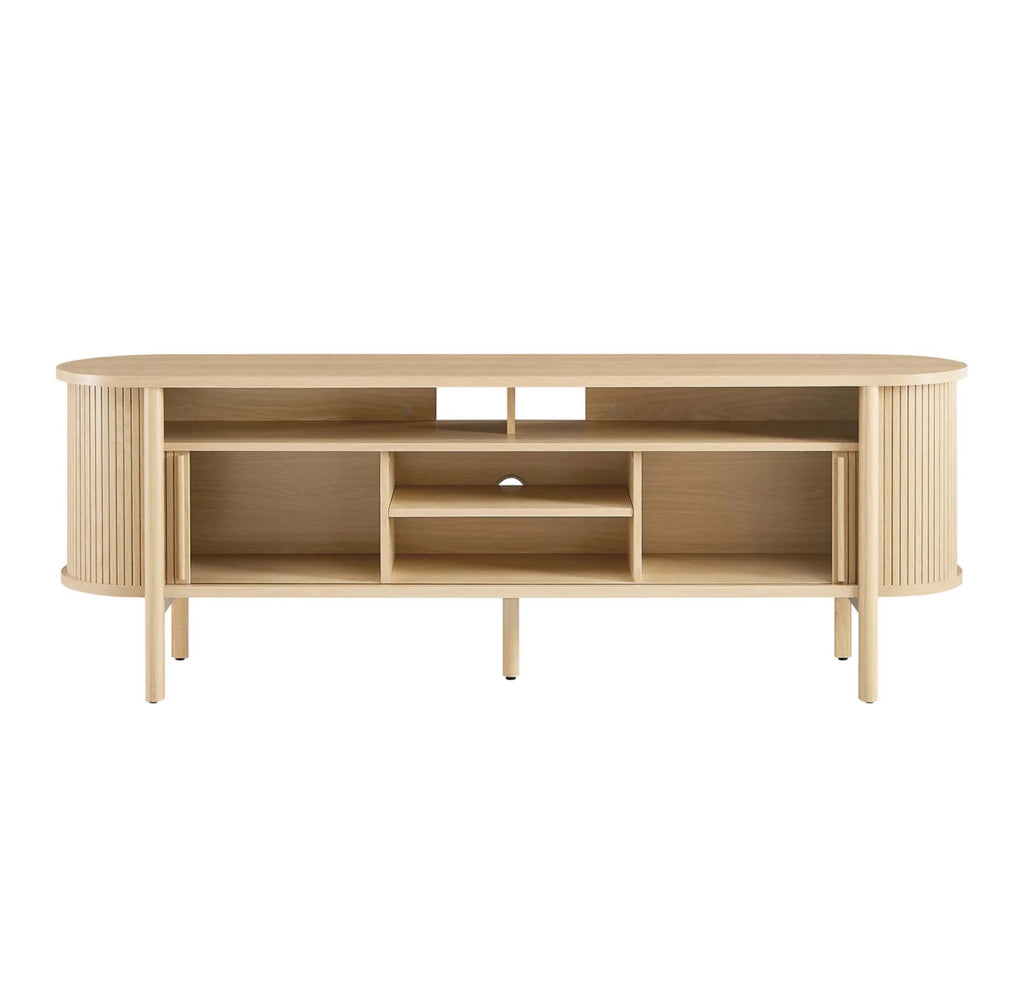Cadence Natural TV Stand