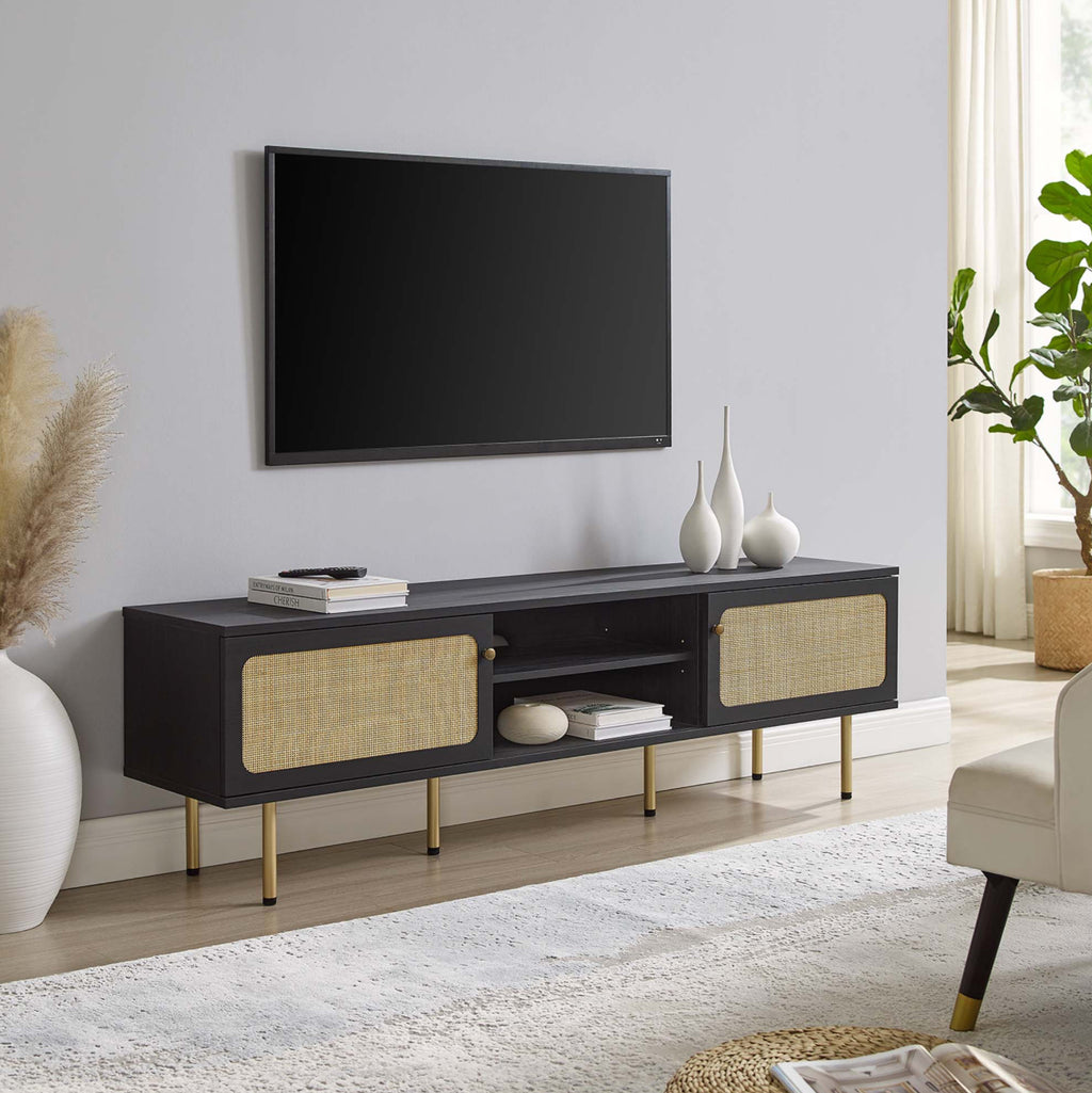 Cambria Negro TV Stand