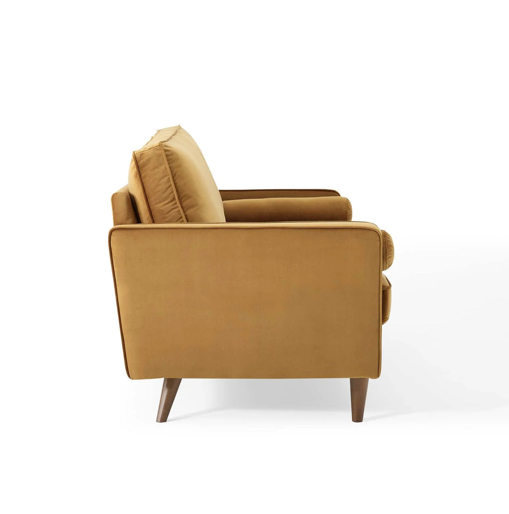 Valour Velvet Camel Sofa
