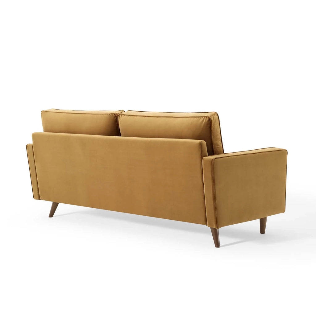 Valour Velvet Camel Sofa