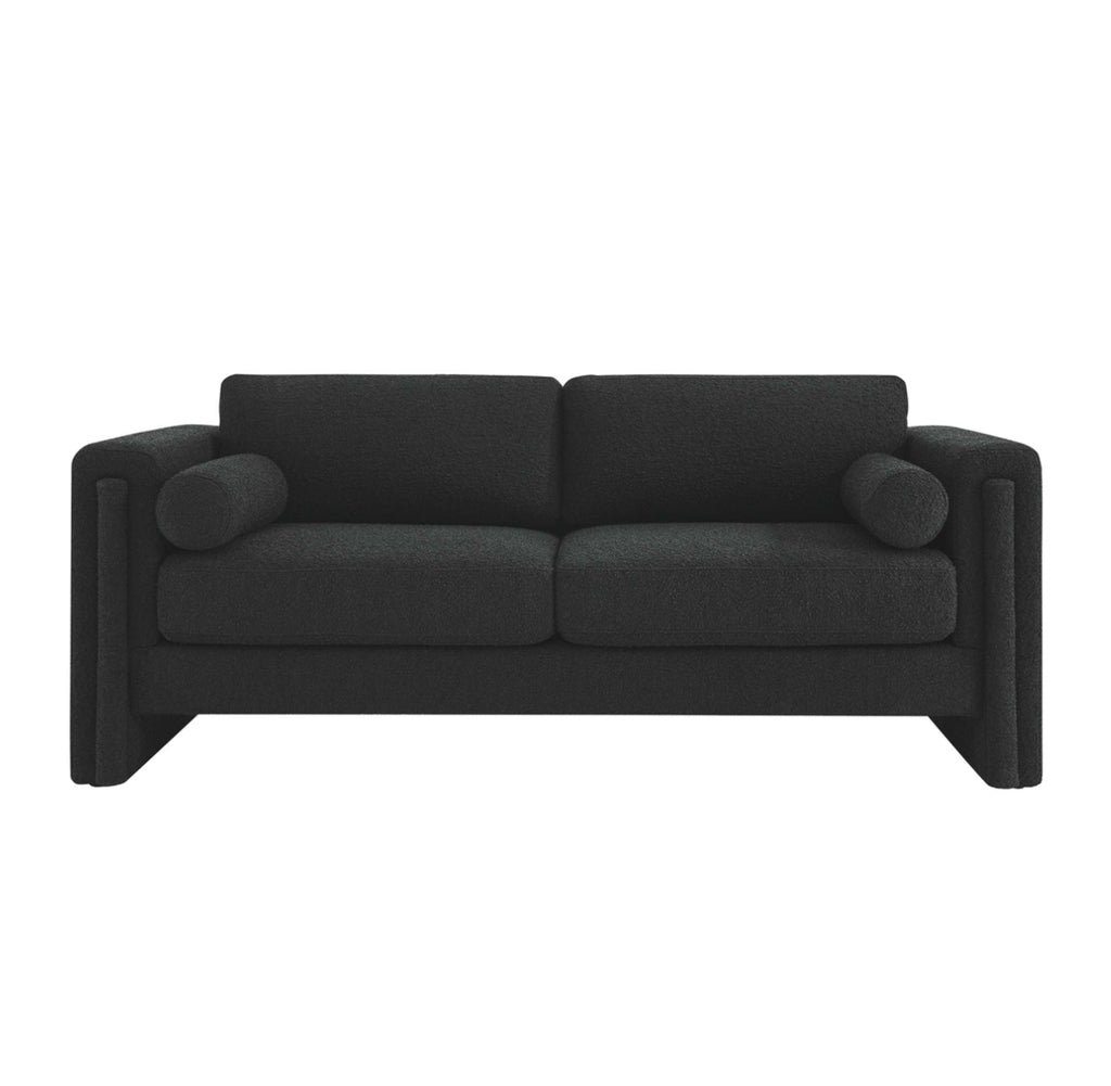 Visible Boucle Negro Sofa