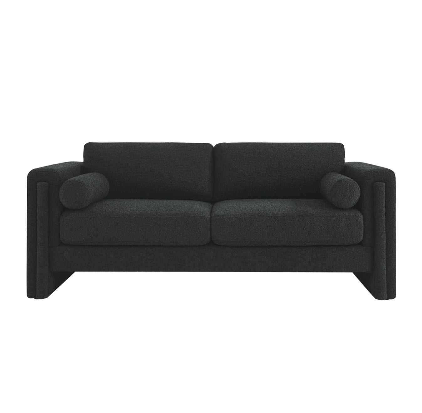 Visible Boucle Negro Sofa