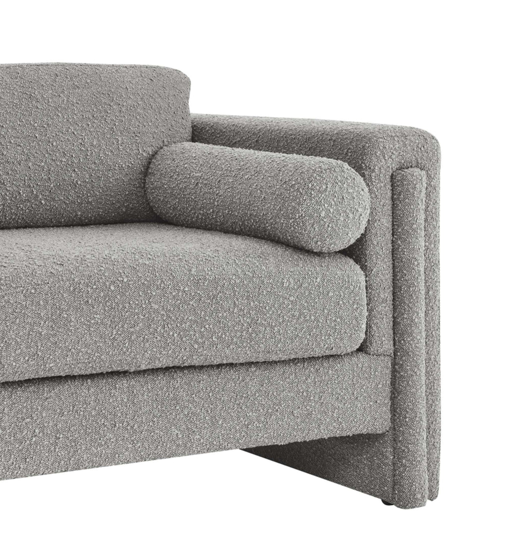 Visible Boucle Gris Sofa