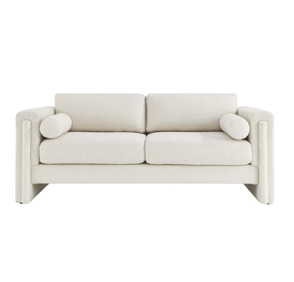 Visible Boucle Crema Sofa