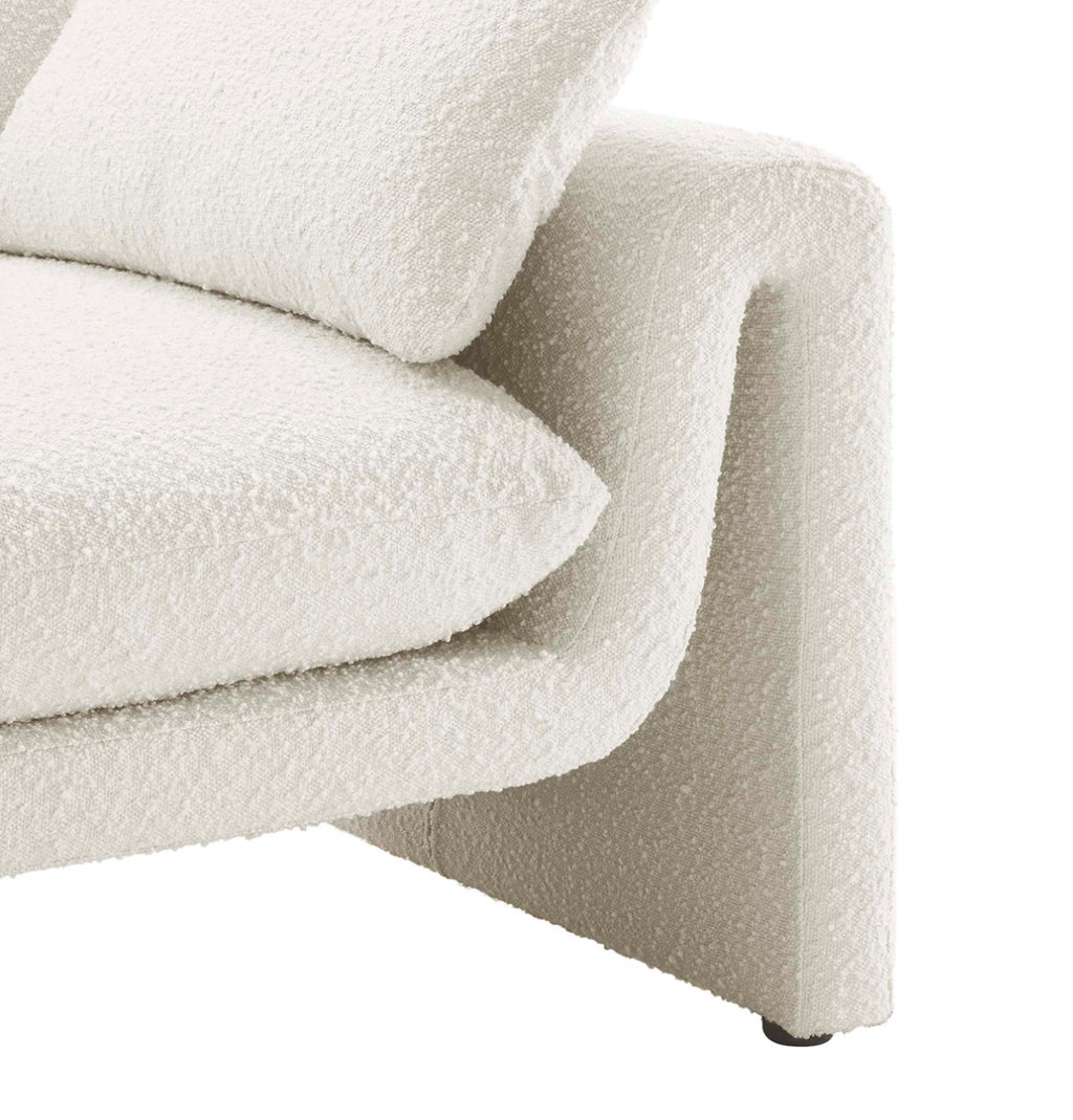 Waverly Boucle Crema Sofa