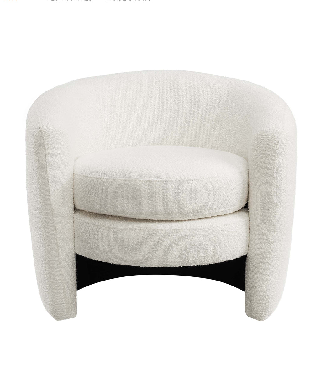 Affinity Boucle Ivory Silla de Acento