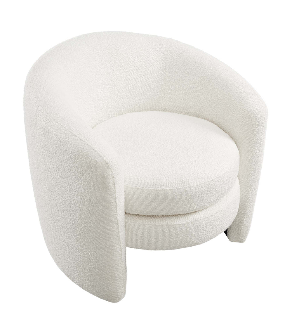 Affinity Boucle Ivory Silla de Acento