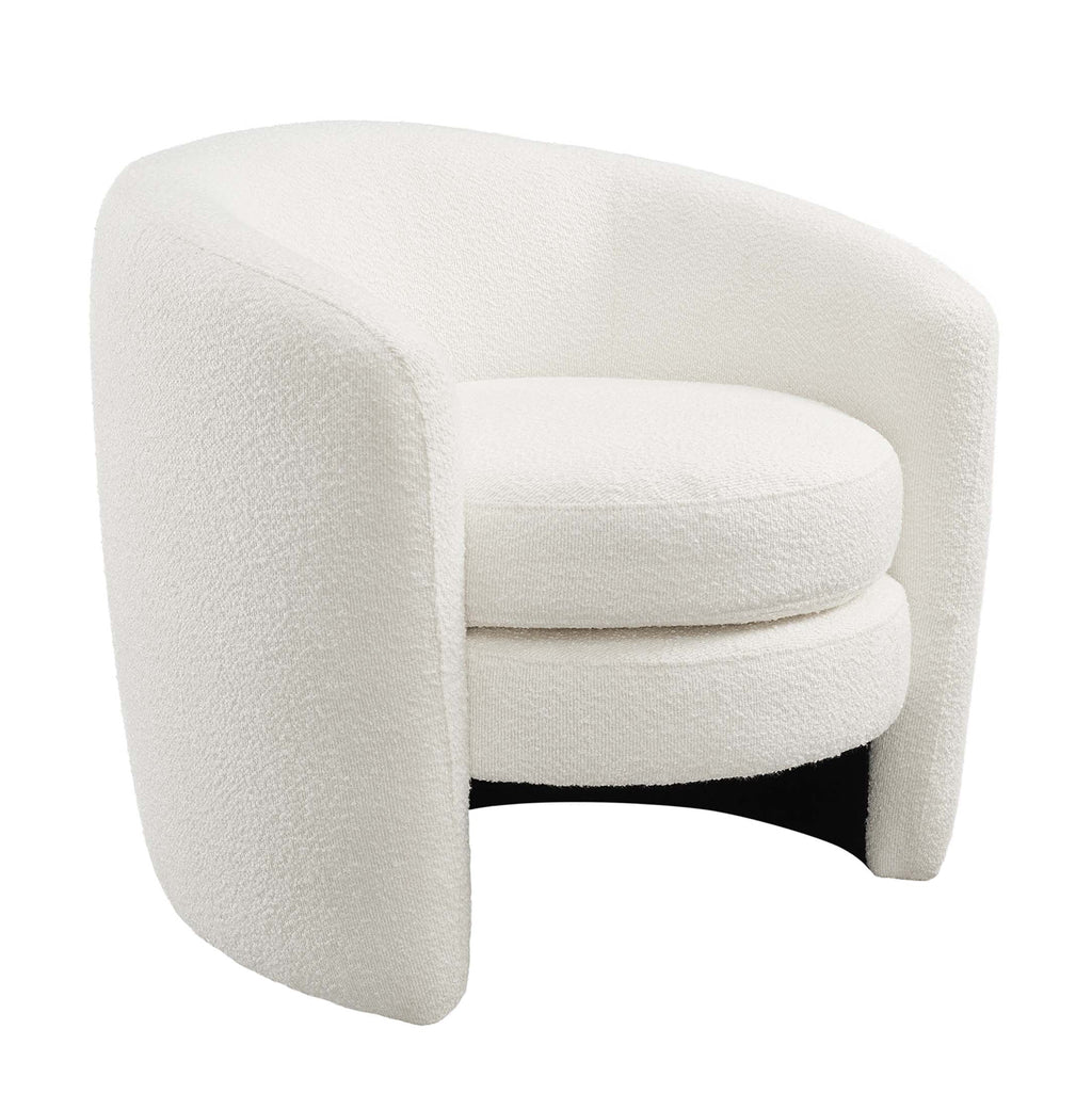Affinity Boucle Ivory Silla de Acento