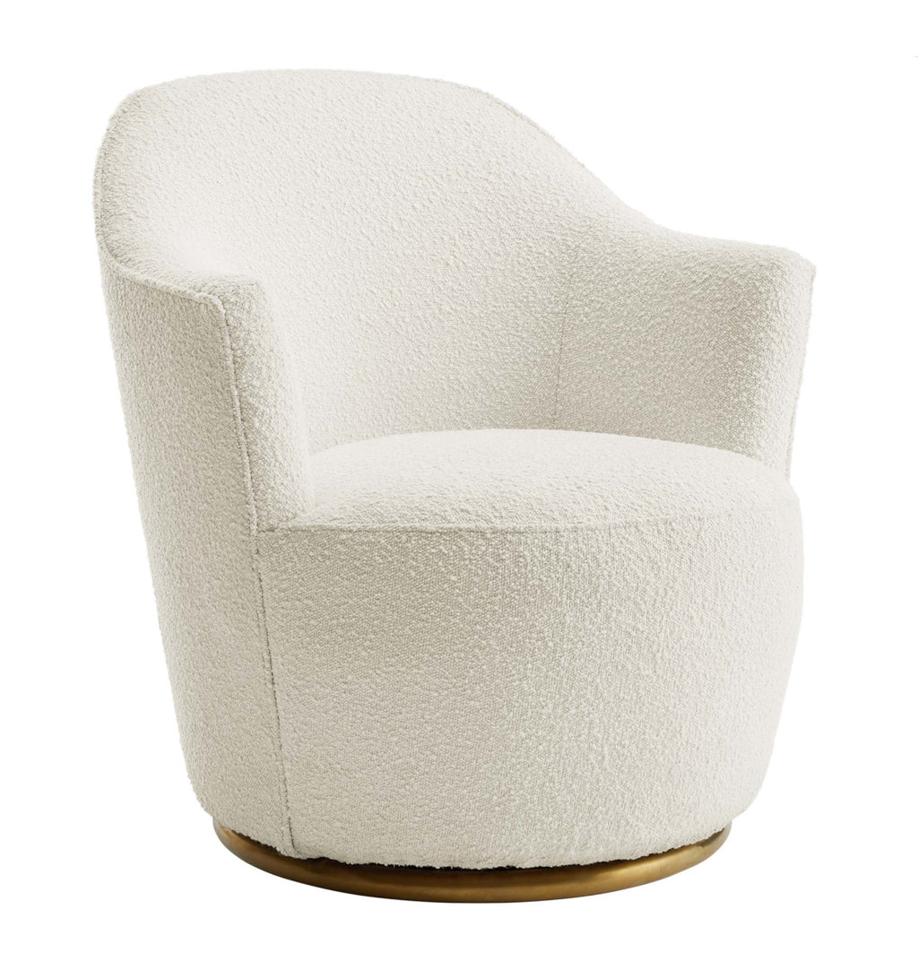 Nora Boucle Ivory Silla de Acento