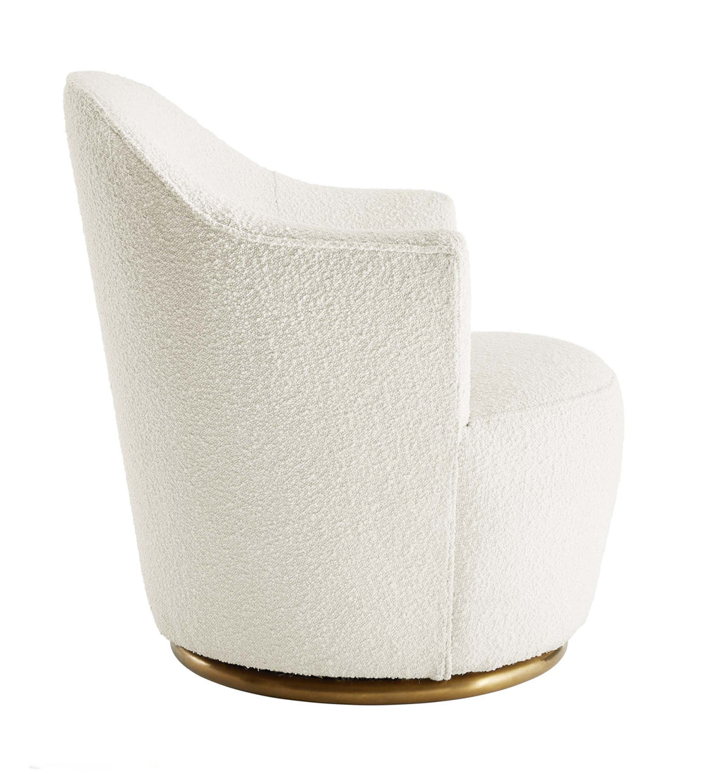 Nora Boucle Ivory Silla de Acento