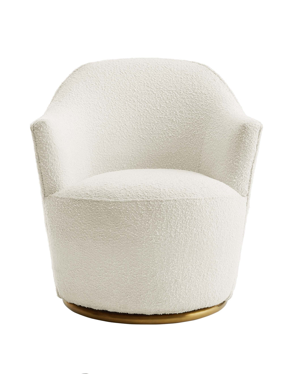 Nora Boucle Ivory Silla de Acento