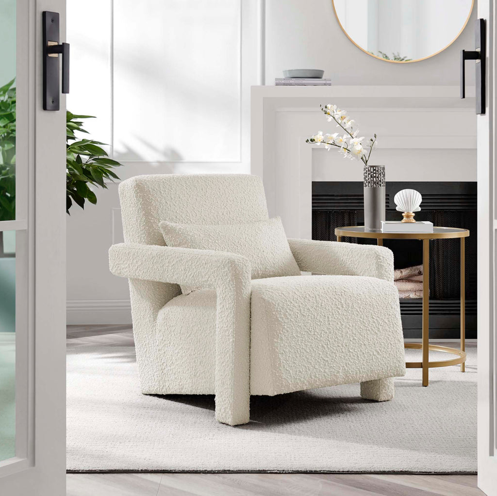 Mirage Boucle Ivory Silla de Acento