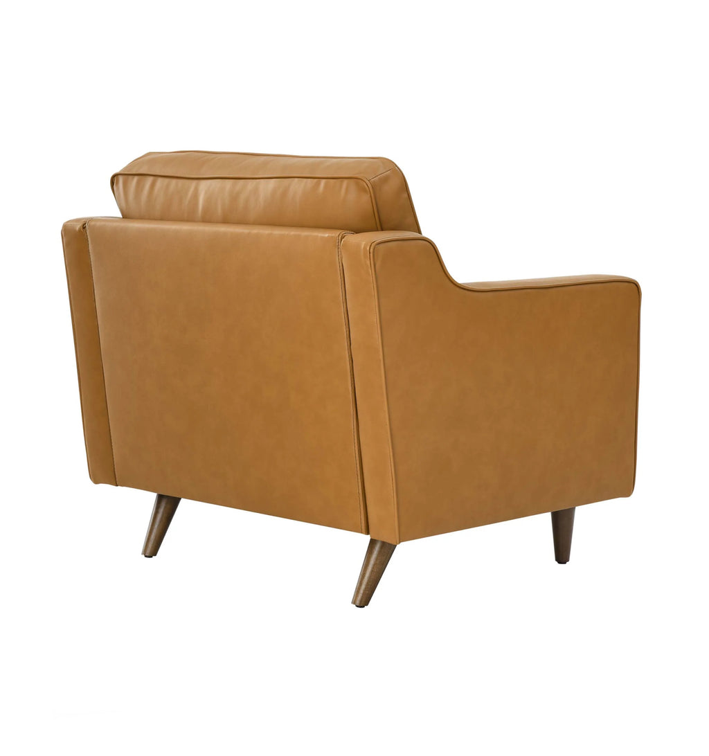Impart Cuero Camel Silla de Acento