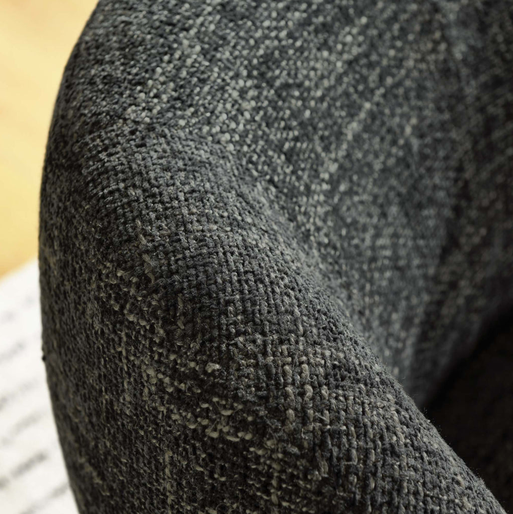 Vesta Chenille Charcoal Silla de Acento