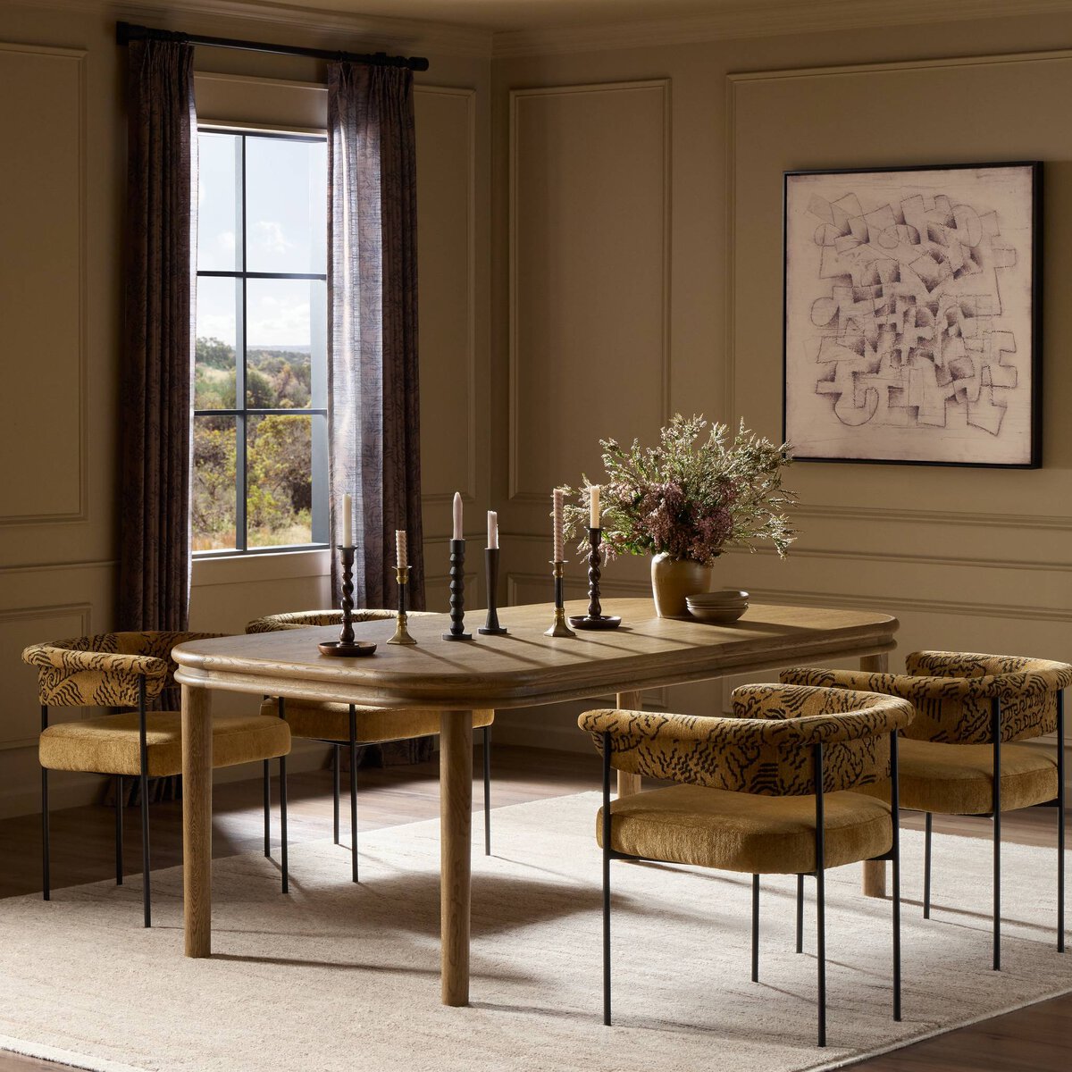 Florent Mesa de Comedor (Extendible)
