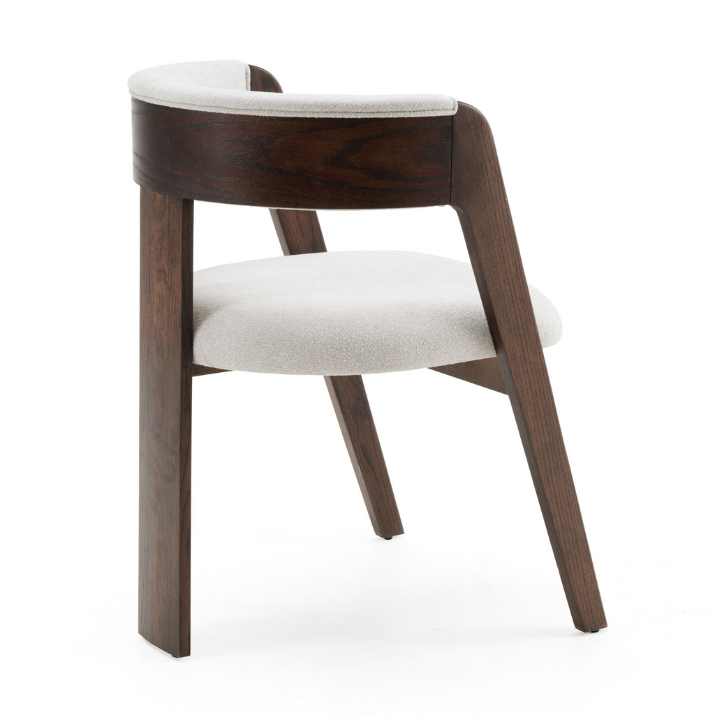 Washington Roble Oscuro Ebony Set de 2 Silla de comedor