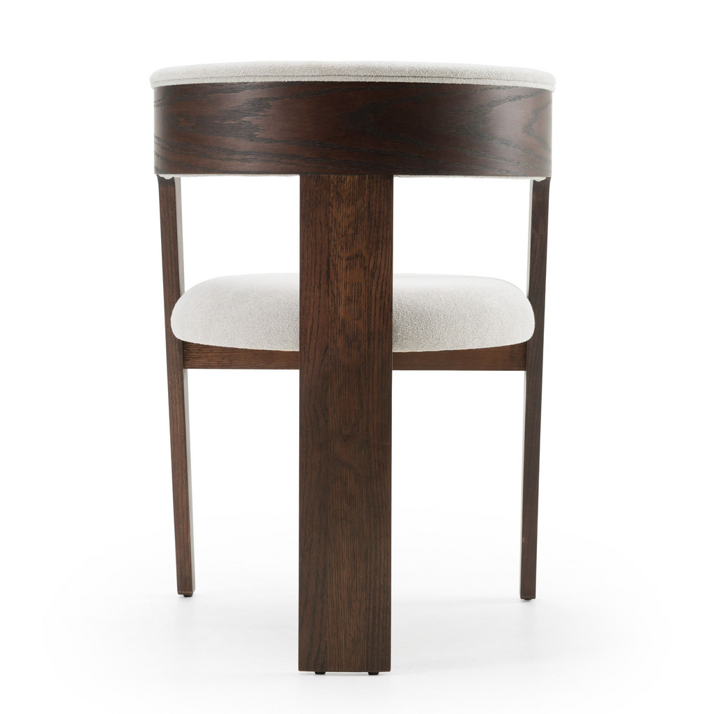 Washington Roble Oscuro Ebony Set de 2 Silla de comedor