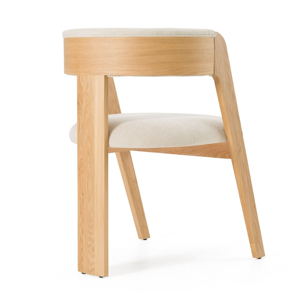 Washington Roble Claro Ebony Set de 2 Silla de comedor