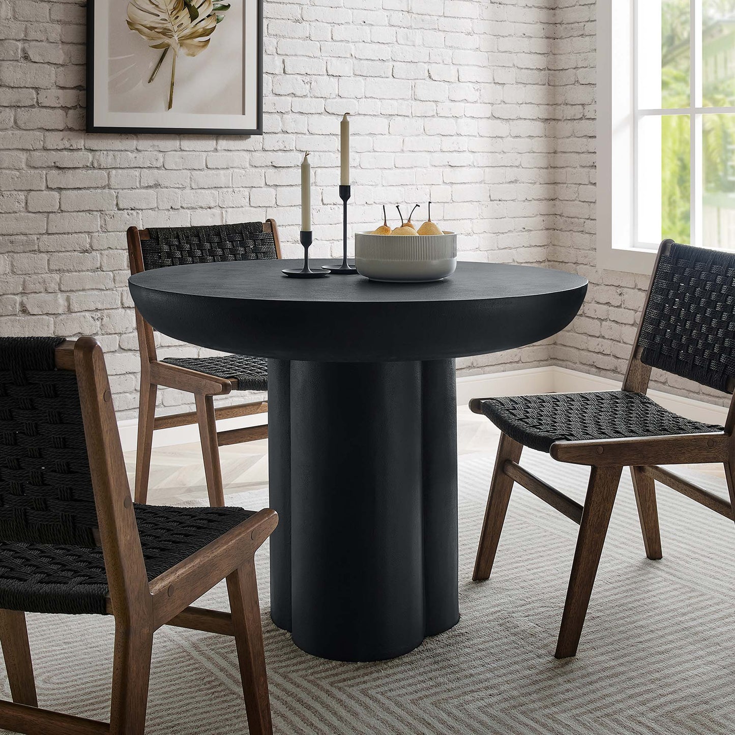 Caspian 40" Mesa de Comedor Redonda